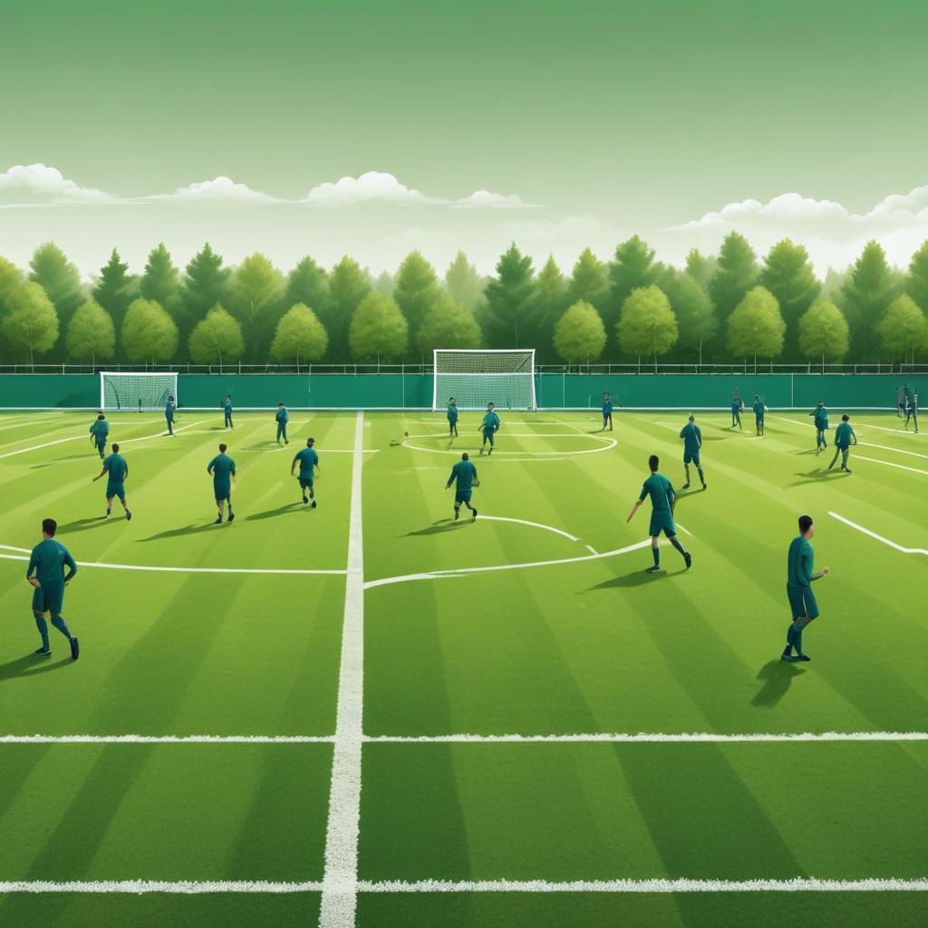 Formation 4-3-3 football