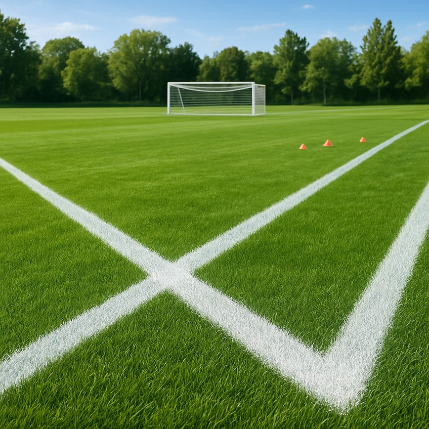 Marquage de zone football