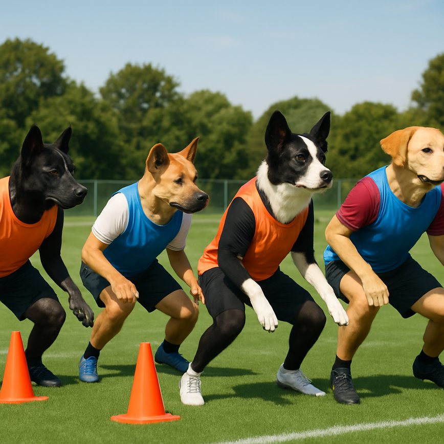 Construction depuis l’arrière football