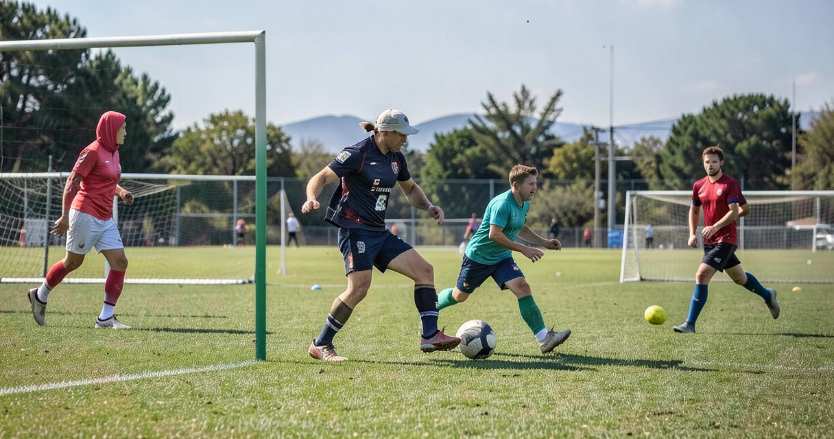 Faux numéro neuf football
