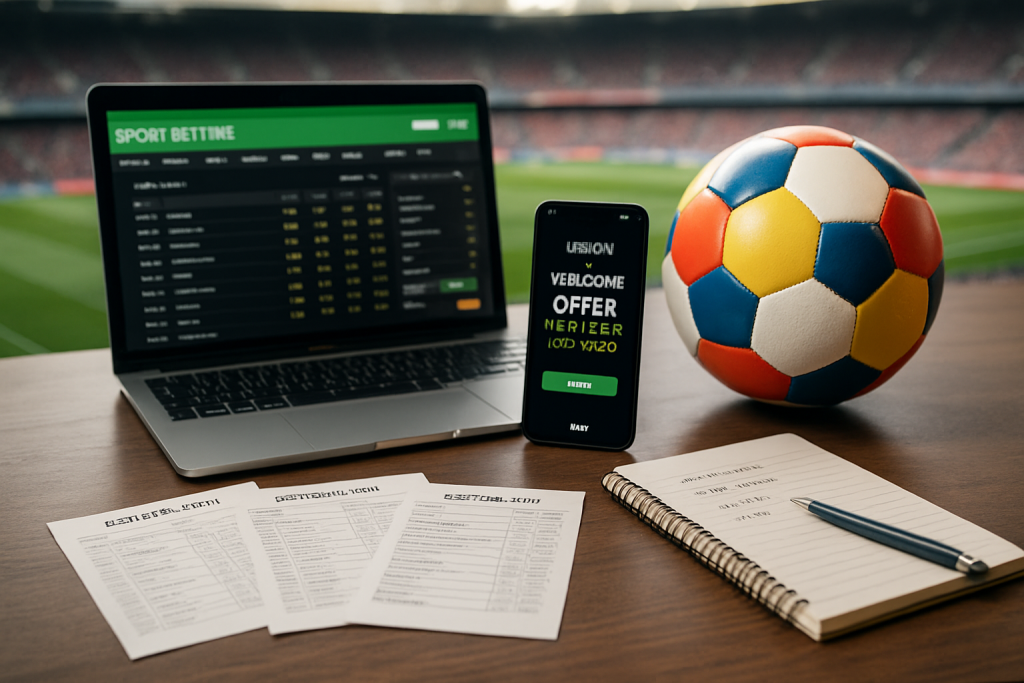 Football et paris sportifs : bonus des opérateurs, cotes et types de paris sur les grands championnats — avec un focus sur l'offre de bienvenue Hispin.
